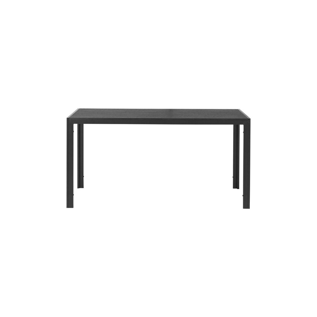 Mesa Terraza Aluminio y Cubierta de Polywood 150x90x70 cm