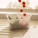 Organizador Refrigerador con Cesta Mediana Simplit