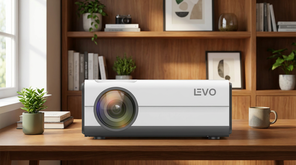 Proyector Led Portátil HD LCD Levo