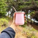 Mate Acero Inoxidable con Bombilla Lhotse Pink