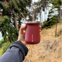 Mate Acero Inoxidable con Bombilla Lhotse Red