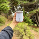 Mate Acero Inoxidable con Bombilla Lhotse White