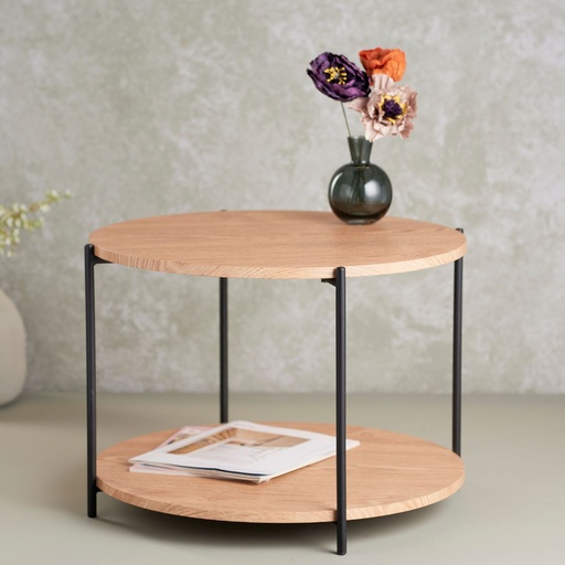 Mesa Lateral Mdf Y Metal 55X40 cm DAY