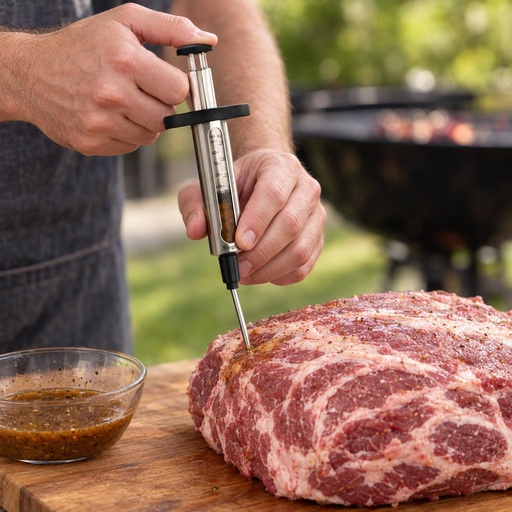Inyector Marinado Inoxidable Dangrill