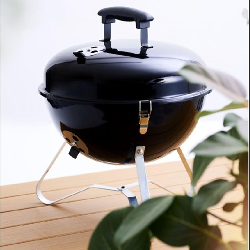 Mini Parrilla a Carbon 37x40 cm negra Dangrill