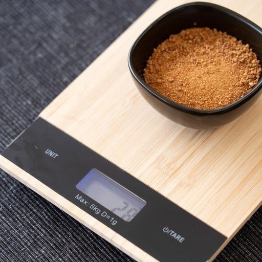 Balanza Digital De Cocina Hasta 5 Kg Bambu DAY