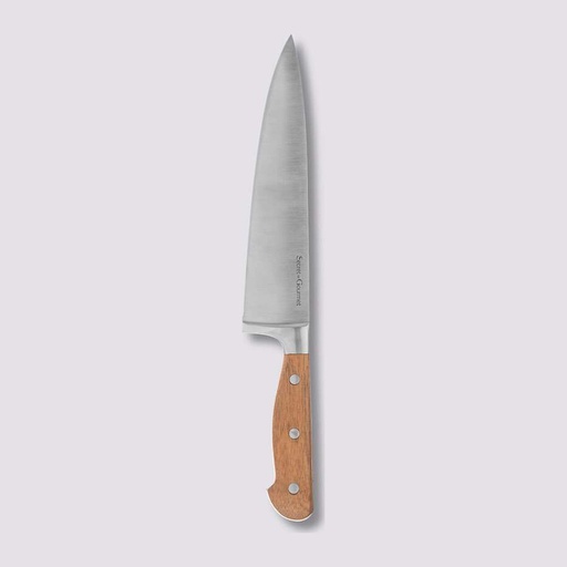 Cuchillo Chef Acero Inox Mango Acacia 34 cm 5Five