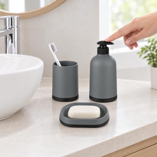 Set De Baño De 3 Piezas Propileno 5Five