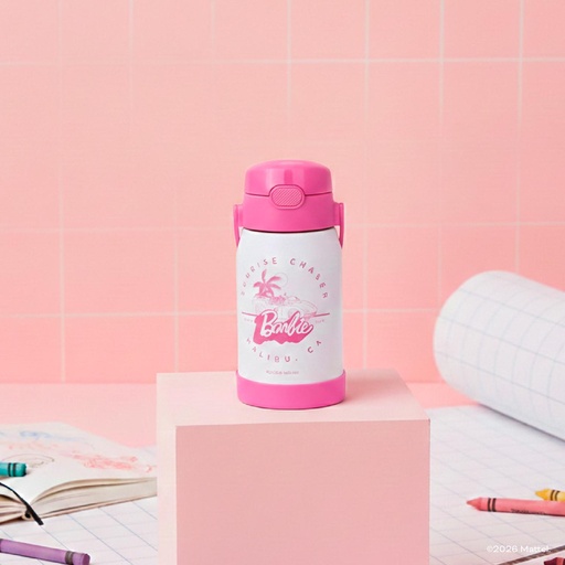 Botella Térmica Niños Barbie Malibu 450ml Acero Inox UMA