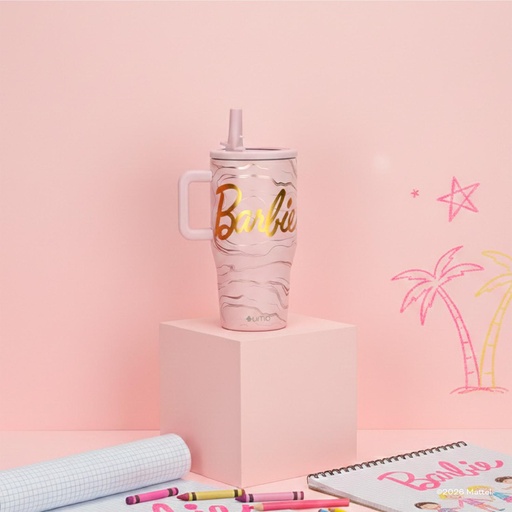Vaso Térmico Tumbler Mug Barbie Dreams 590ml Acero Inox UMA