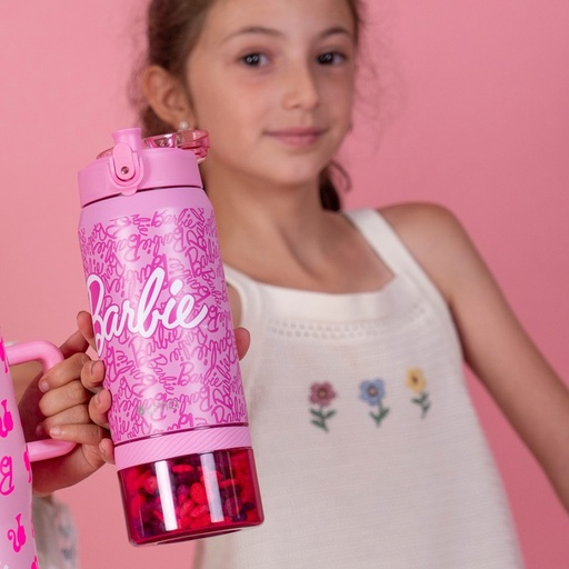 Botella Térmica Niños Barbie Inspire 2 en 1 590ml Acero Inox UMA