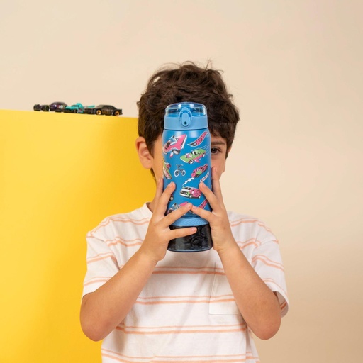 Botella Térmica Niños Hot Wheels Fast 2 en 1 590ml Acero Inox UMA