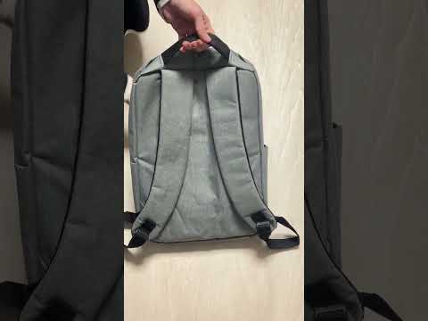 Mochila para Notebook con Puerto USB 15" Gris Levo