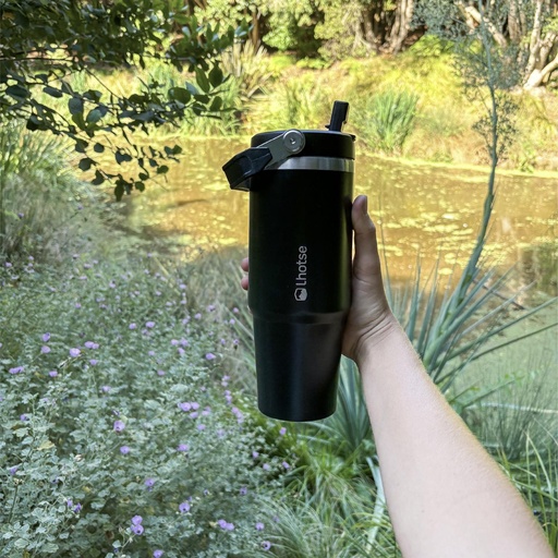 Botella Térmica Insulada Lhotse Travel Mug 900ml Black
