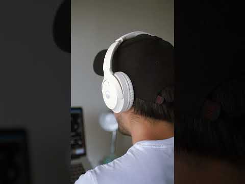 Audifonos Bluetooth Inalambricos Over Ear WavePro Cream